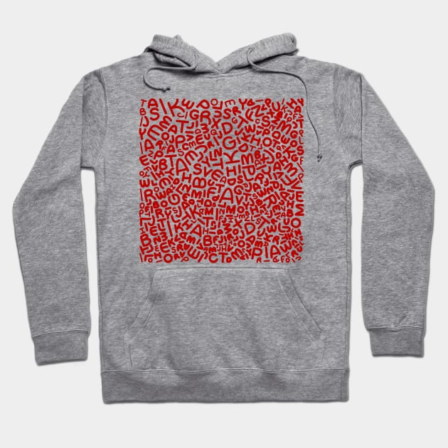 LETTERING Hoodie by MAYRAREINART